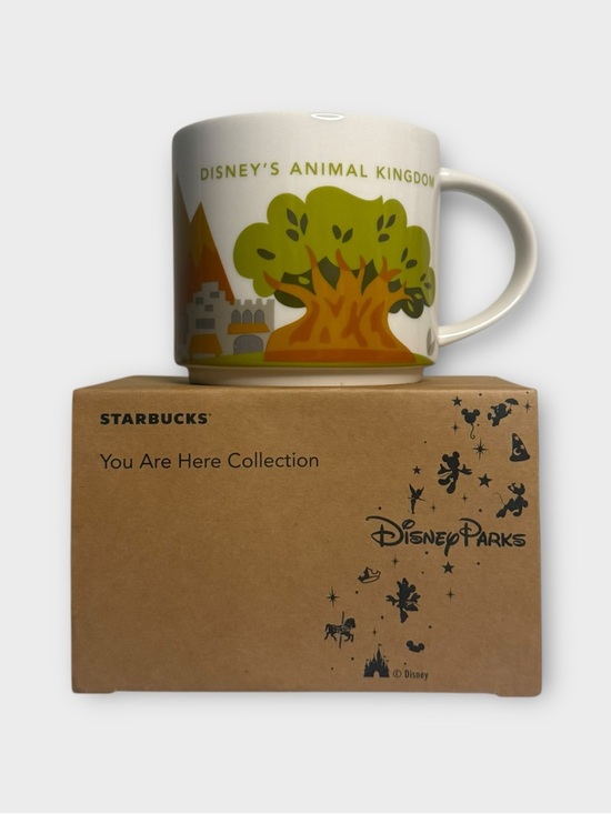 Starbucks Other - Starbucks Disney Park Disney’s Animal Kingdom You Are Here Mug Collection